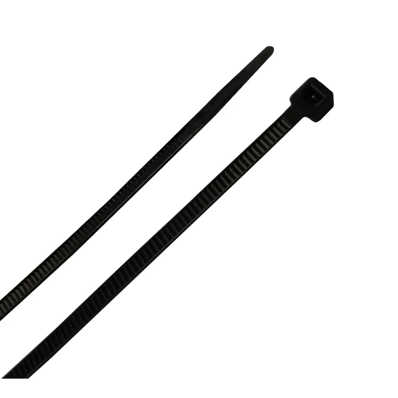 4 In. L Black Cable Tie 100 Pk