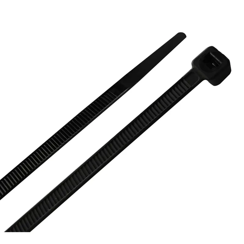 11.8 In. L Black Cable Tie 100 Pk