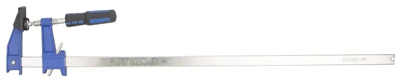 Ratchet Bar Clamp 2-1/2" Throat Depth 24" Maximum Opening Steel