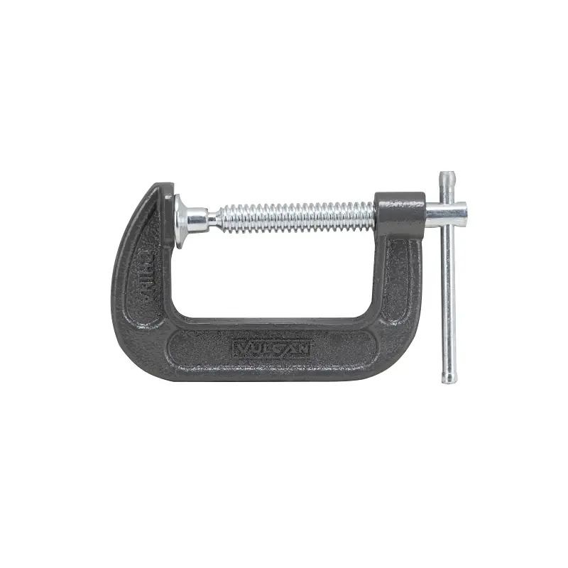 Heavy-duty C-clamp, 3 Inch Throat Depth, Steel Construction