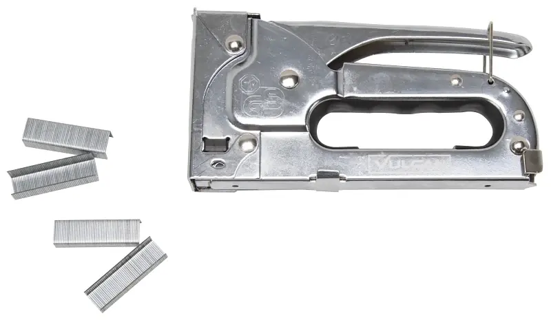 Rt-101c Light Weight Chrome Staple Gun With Ergonomic Handle