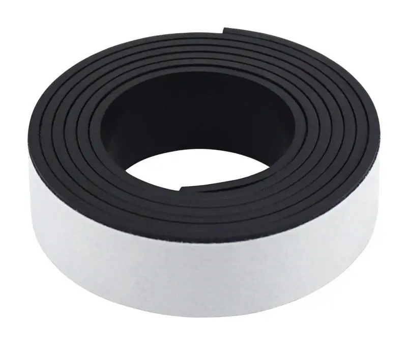 Magnet Source 30 In. L X .5 In. W Black Strip Magnetic Tape 1 Pc