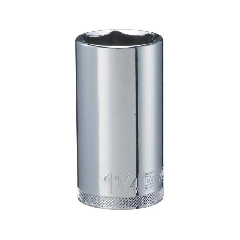 1-1/4 In. X 1/2 In. Drive Sae 6 Point Deep Socket 1 Pc
