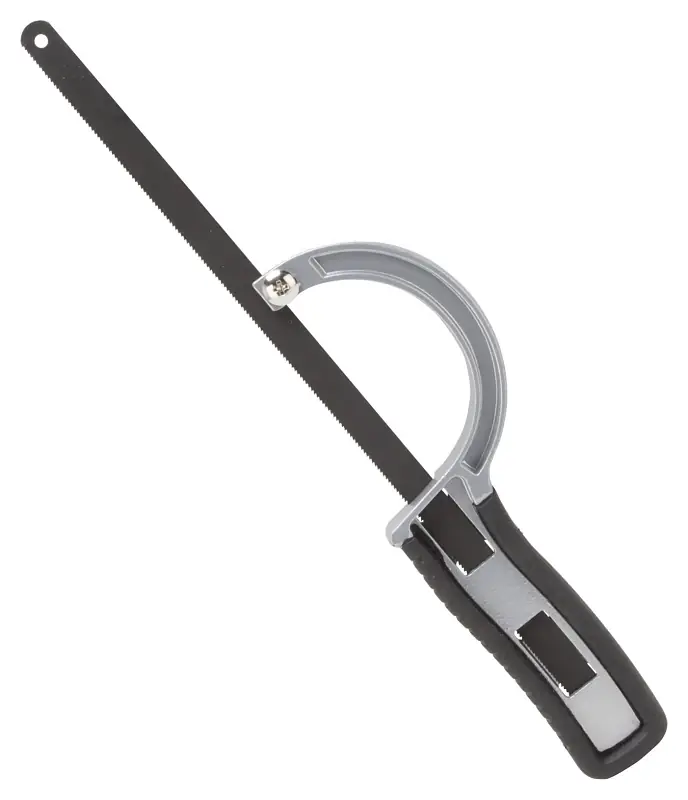 Deluxe Mini Hacksaw With Rubber Handle, 12 Inch Blade Length, Model H-2113