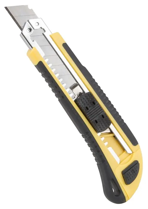 3618584 Retractable Utility Knife With Snap-off Blade And Soft Grip Handle