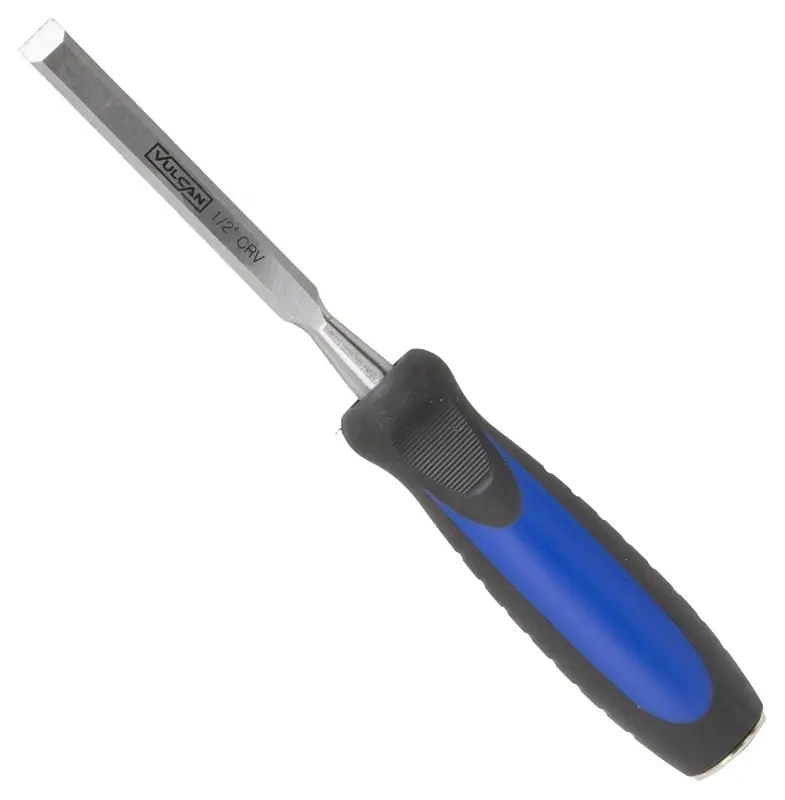 1/2 Inch Wood Chisel With Vanadium Chrome Blade And Tpr Handle