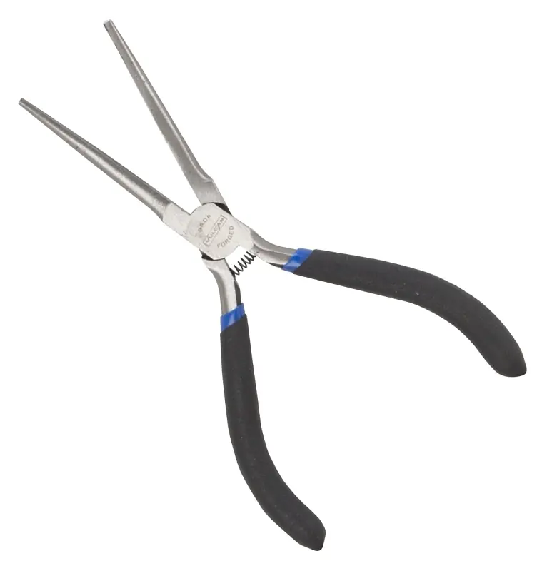 Miniature Needle Nose Plier 5 Inch With Precision Milled Tapered Jaws