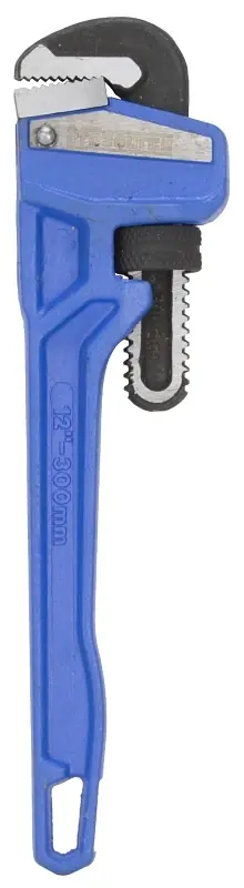 Heavy-duty 12 Inch Pipe Wrench, High Carbon Steel Construction