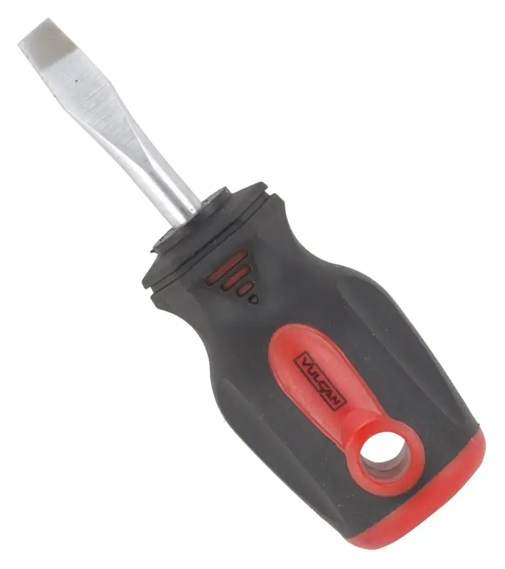 Mc-sd05 Magnetic Tip Screwdriver, 1/4" X 1-1/2" Satin Chrome Plated