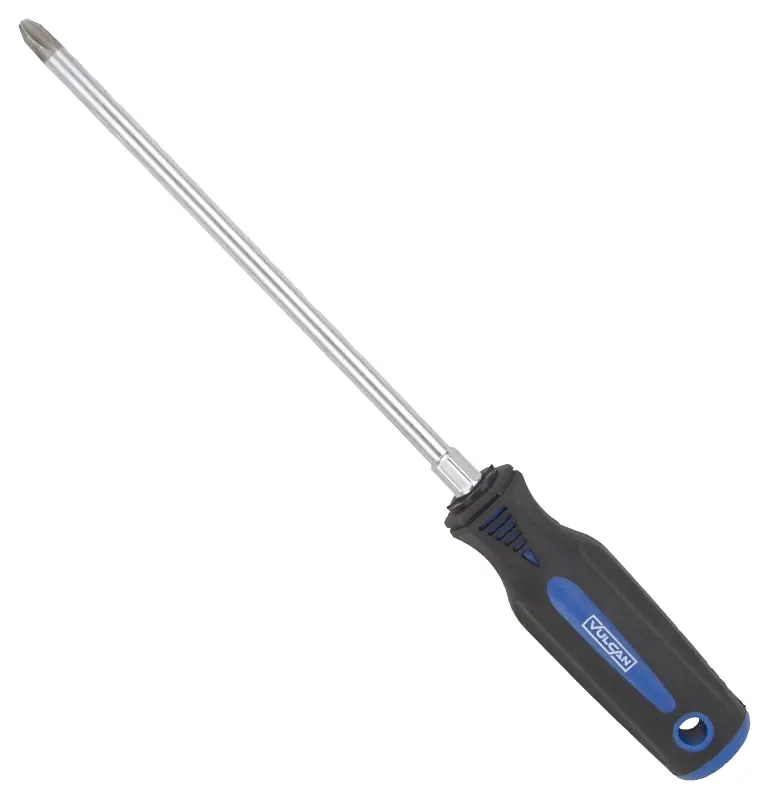 Phillips Screwdriver No. 3 X 8 Inch With Magnetic Tip And Cushion Grip Handle
