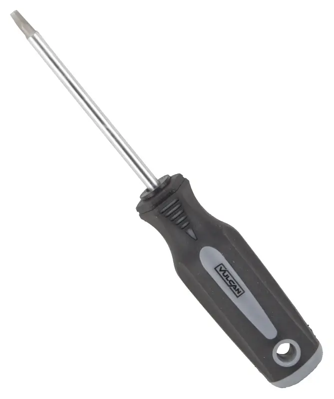 Magnetic Tip Square Screwdriver 2, 4 Inch Satin Chrome Plated