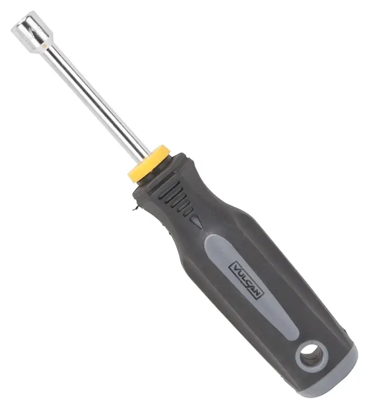 5/16 Inch Color Coded Nut Driver With Soft Cushion Grip And Chrome Plated Blade