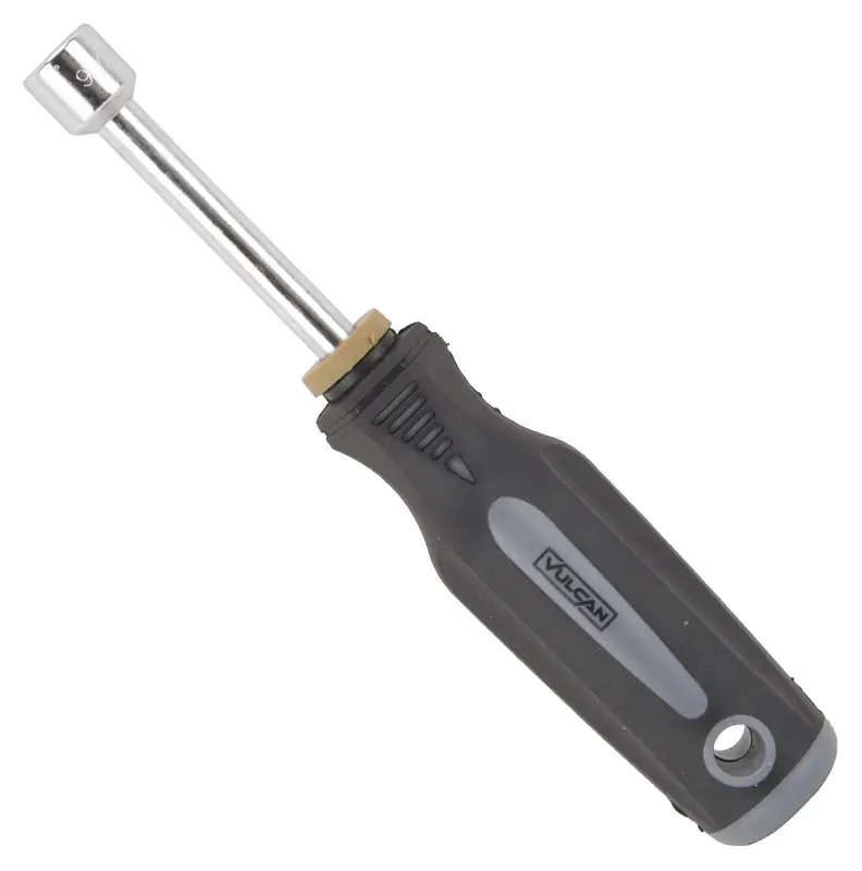 7/16 Inch X 3 Inch Sae Color Coded Nut Driver With Chrome Plated Blade