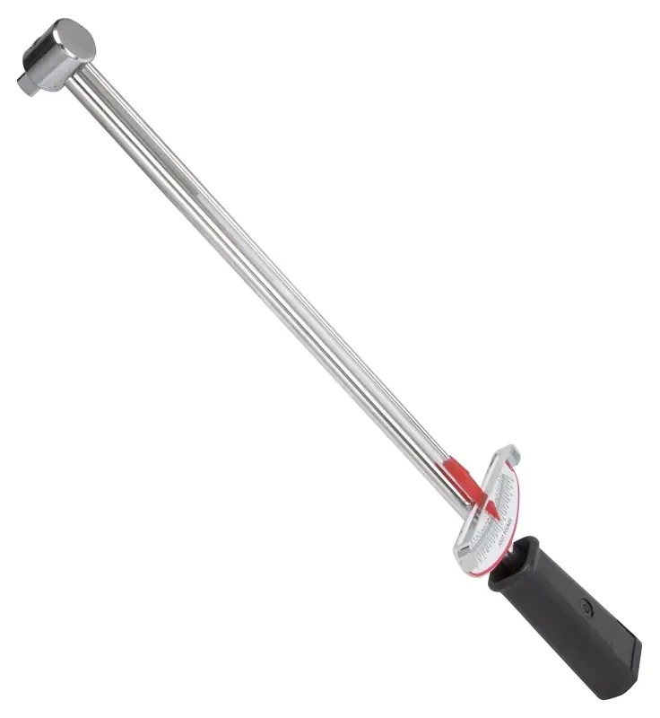 1/2 Inch Drive Torque Wrench, 16-3/8 Inch Length, Chrome Vanadium Steel