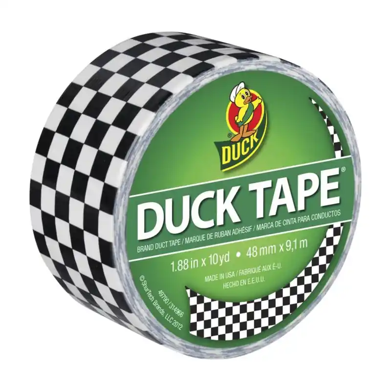 Checkers Duct Tape, 1.88-inch X 10-yard