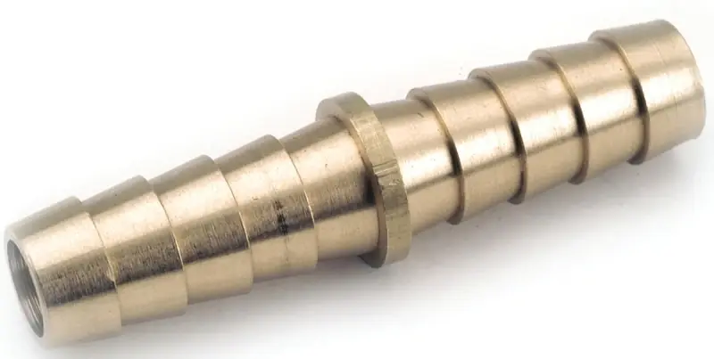Pipe Fitting, Barb Mender, Lead Free Brass, 1/2 In.