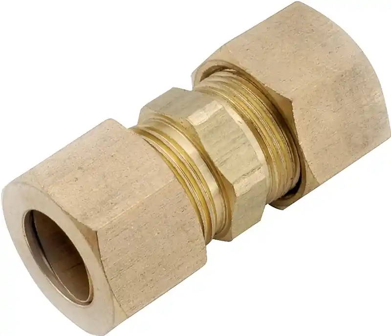 Compression Full Union, Brass, 1/2 In.