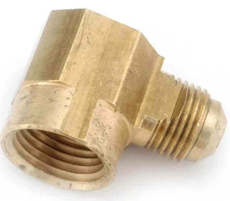 Flare Elbow, Lead Free Brass, 1/2 Flare X 3/4 In. Fpt