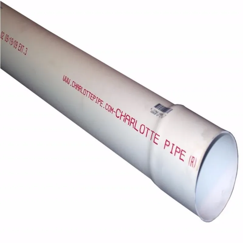 Jm Eagle 2729 Pvc Sewer Pipe 3 In. D X 10 Ft. L Bell 0 Psi