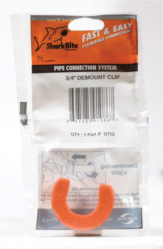 Sharkbite 0.75 In. Disconnect Clip