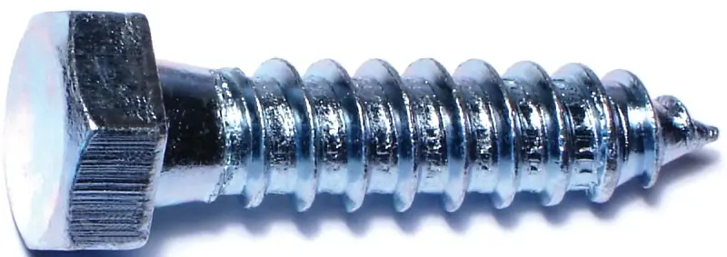Hex Head Lag Screw 1/2 In X 2 In Zinc Plated Grade 2