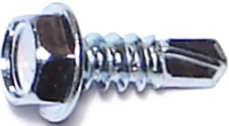 8x1/2 Znc Hex Selfdrill Screw, 3281
