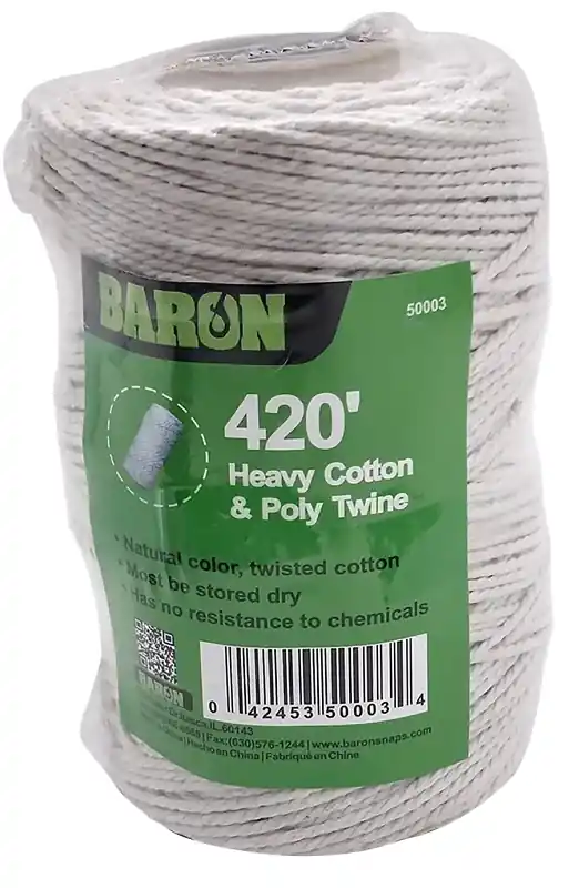 Manufacturing Medium Cotton Twine 420 Feet Length