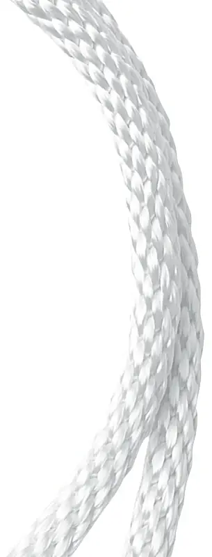 52013 White Diamond Braided Nylon Rope 5/16 In Diameter 50 Ft Length