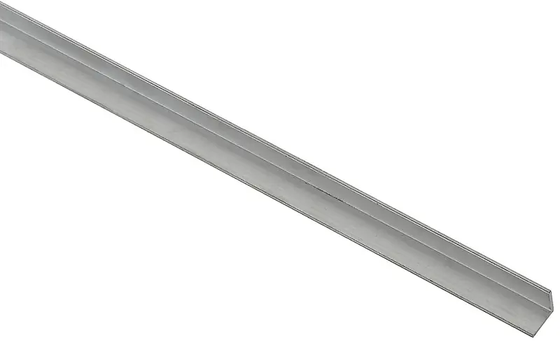 Mill Aluminum Flat Angle, 1/2 X 1/16 X 48 In.