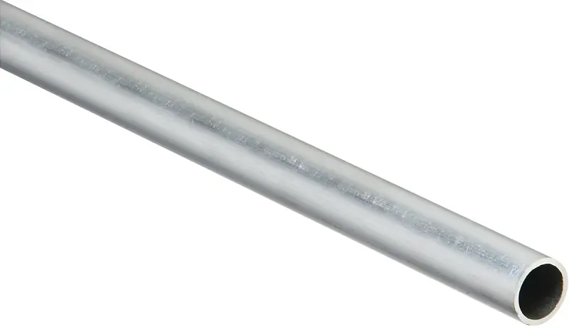 Mill Aluminum Round Tube, 3/4 X 1/16 X 48 In.