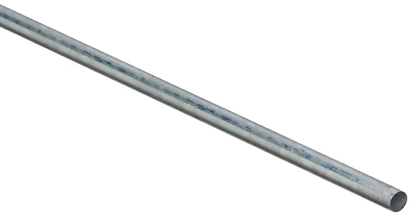 Smooth Axel Rod, Zinc, 5/16 X 36 In.