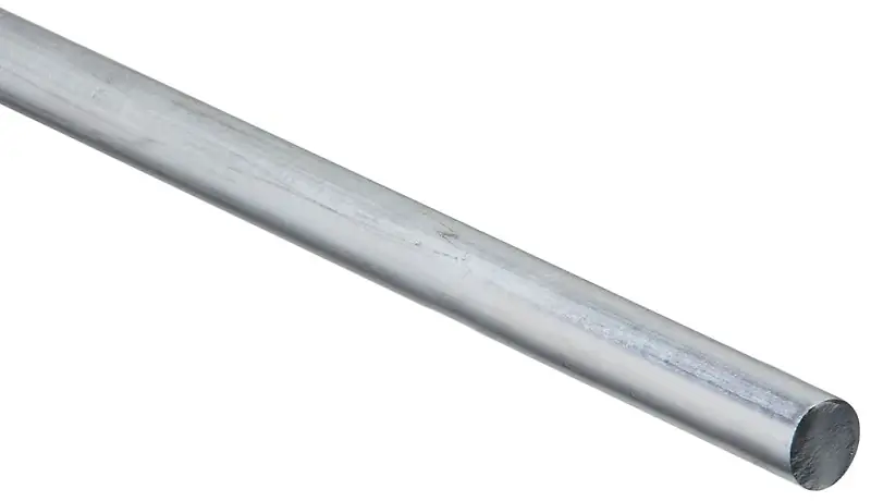 Smooth Axel Rod, Zinc, 5/8 X 36 In.