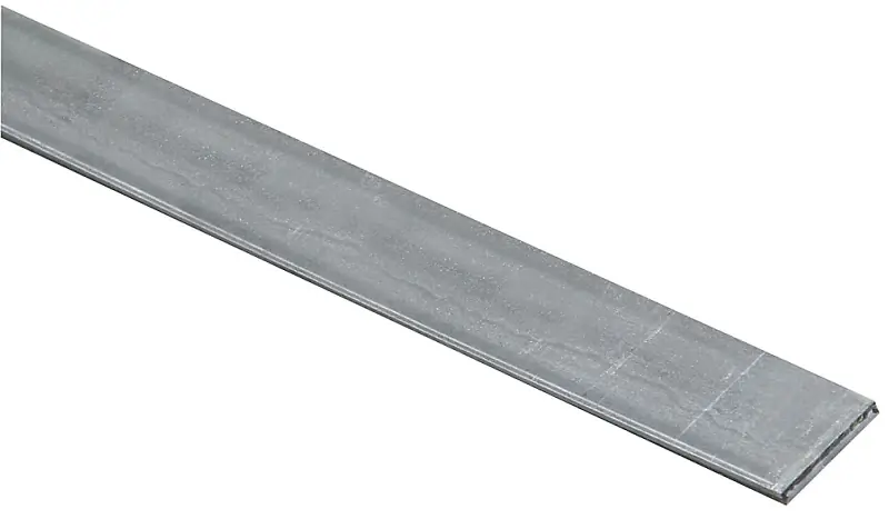 Solid Galvanized Flat Bar, 3/4 X 36 In.