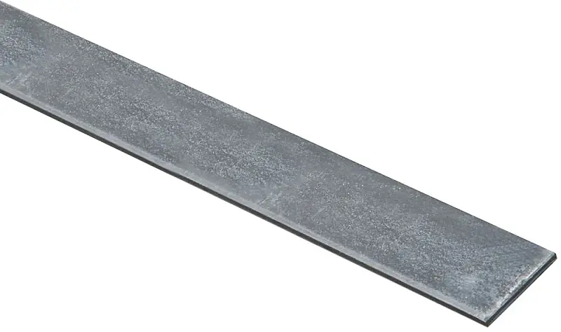 Solid Galvanized Flat Bar, 1-1/4 X 36 In.