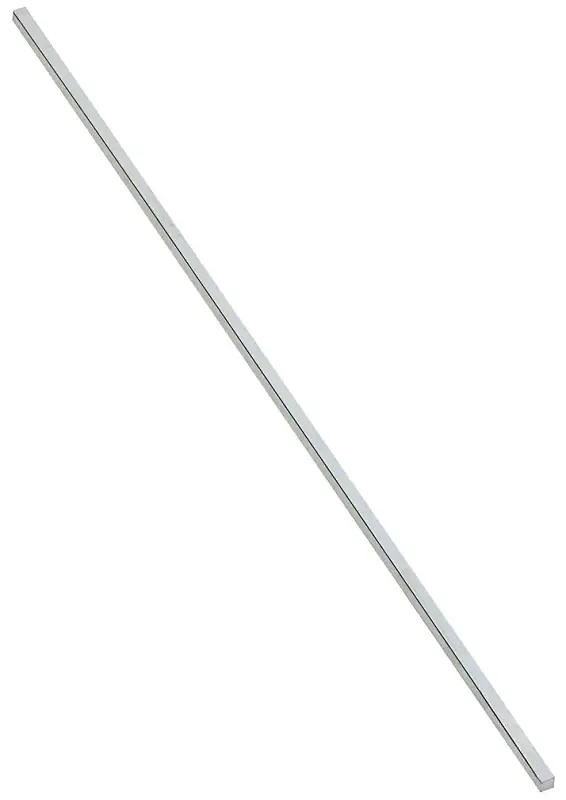 Key Stock, Zinc Plated, 3/16 X 12 In.