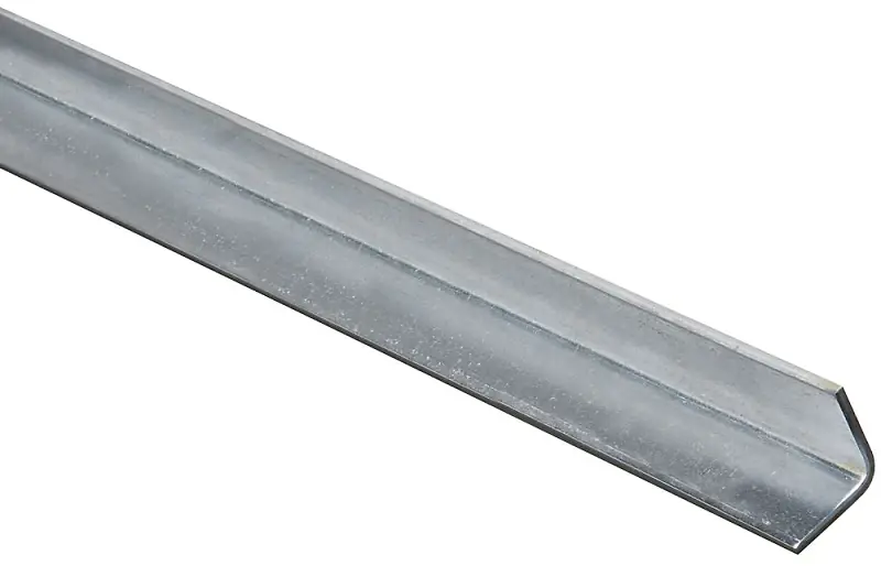 Solid Galvanized Angle, 1 X 36 In.