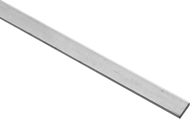 Mill Aluminum Flat Bar, 1/2 X 1/8 X 72 In.