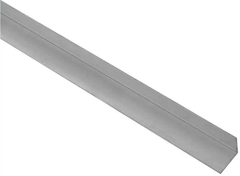 Mill Aluminum Flat Angle, 1-1/2 X 1/16 X 48 In.