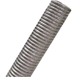Threaded Rod, Zinc, 20 Tpi, 1/4 X 72 In.
