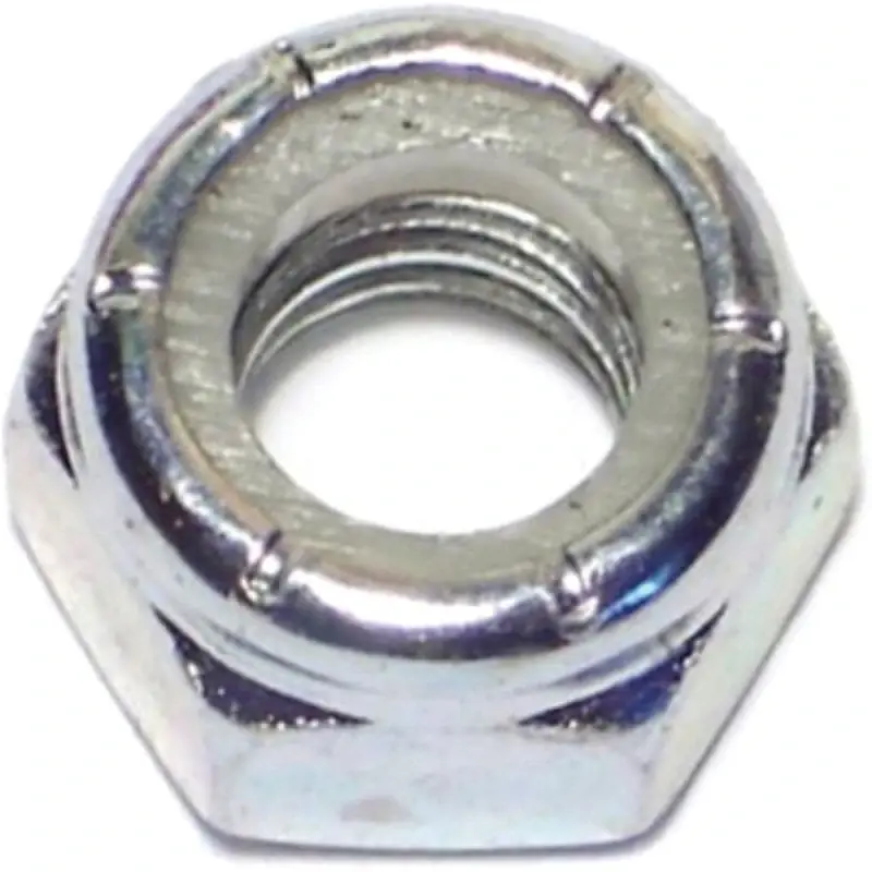 Midwest Fastener 3650 Locknut Hex Zinc Nylon .31 - 18 In.
