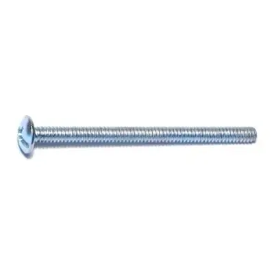 6-32 X 2 Zinc Plated Steel Combo Truss Head Machine Screws - Msts-119