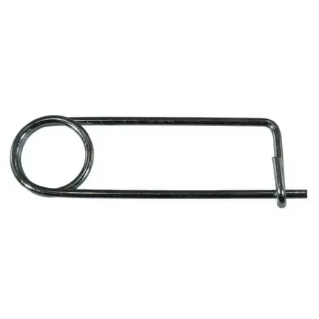 .088 X 2-3/4 Zinc Plated Steel Safety Pins Sps-077 (6 Pcs.)