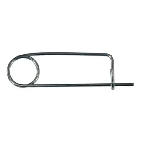.054 X 1-3/4 Zinc Plated Steel Safety Pins Sps-074 (10 Pcs.)