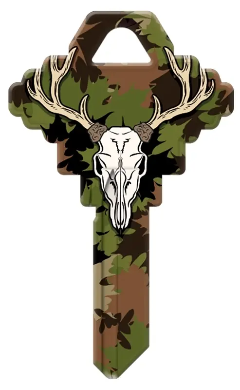 Hy-ko Deer House Key Blank Sc1-deer For Schlage Locks - Single Sided Design