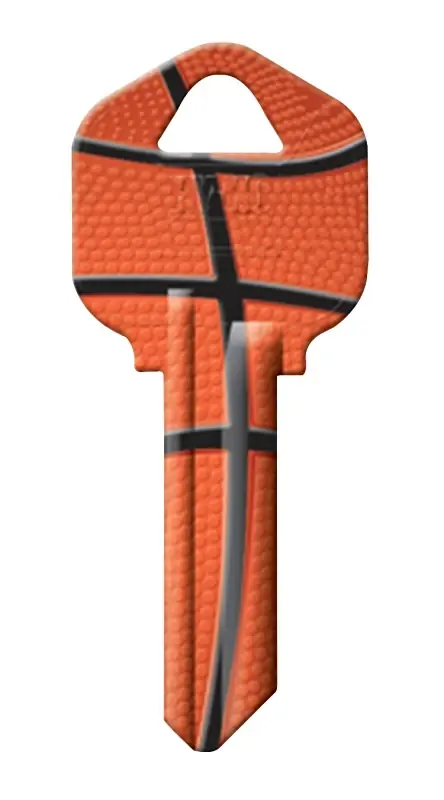 Hy-ko Basketball House Key Blank Single Sided For Kwikset Locks