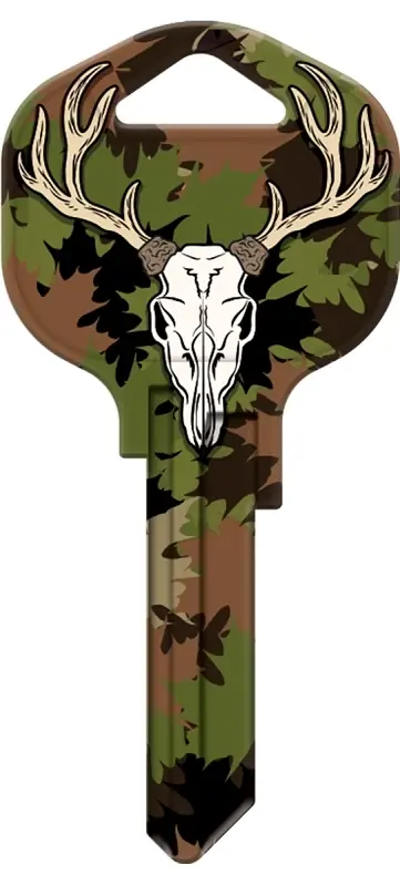 Hy-ko Kw1-deer Decorative Deer Key Blank For Kwikset Locks - Fun And Functional Design