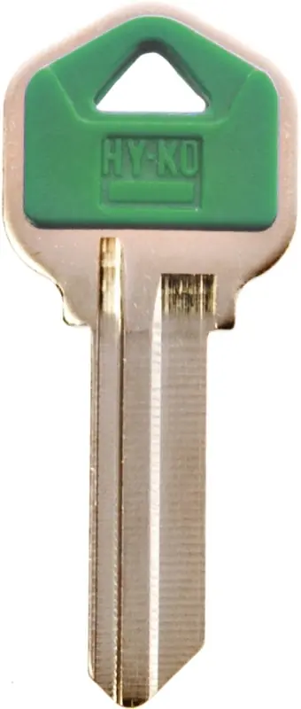 Hy-ko Kw1p Key Blank For Kwikset Locks - Single Sided Brass/plastic
