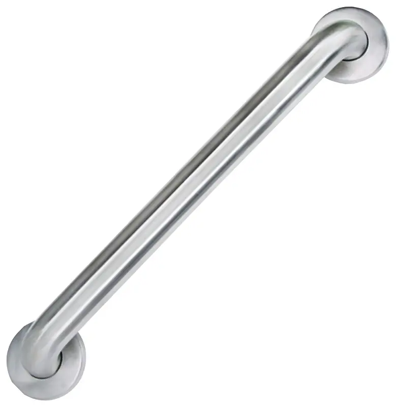 1.5 X 16 Inch Straight Tub Safety Grab Bar, Ada Compliant, 500 Lbs Capacity