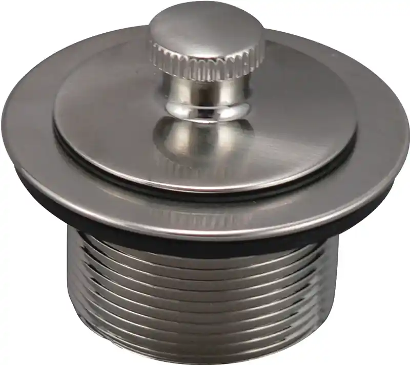 Pp62-3dsbn Lift And Turn Bath Drain Strainer In Brushed Nickel