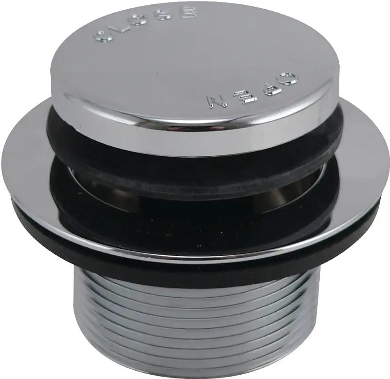 Push-button Bath Drain Strainer With 5/16 In Thread Shaft